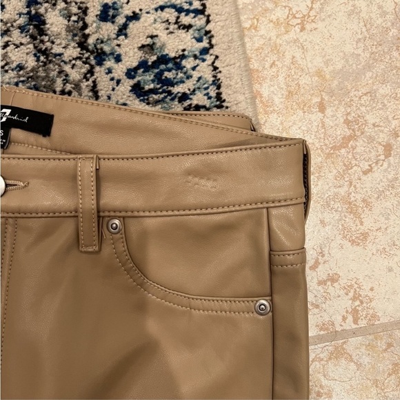 7 FOR ALL MANKIND Faux Leather Pants​ - Picture 6 of 7
